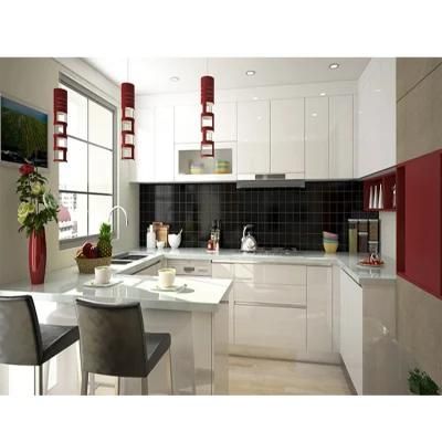 European Style Modern Rta Modular Wood Kitchen Cabinets Furniture Factory