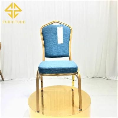 Foshan Wholesale Quality Strong Stacking Aluminum Event Chair Wedding Chair