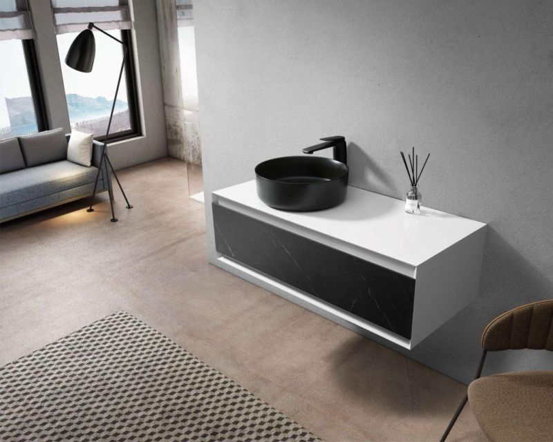 MDF Waterproof Wall Mounted Bathroom Furniture Bagno-900