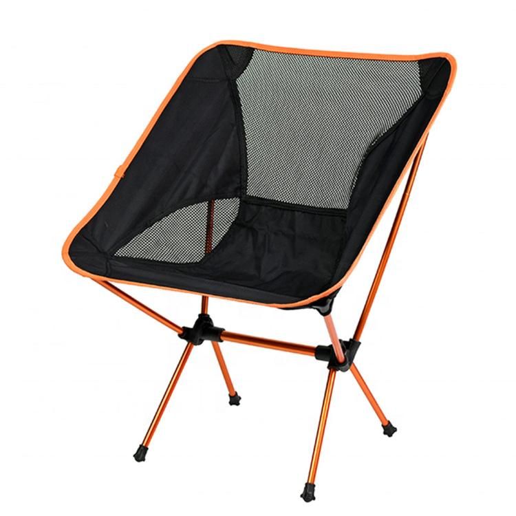 Lightweight Wholesale Foldable Outdoor Compact Picnic Time Adult Folding Camping Moon Chair