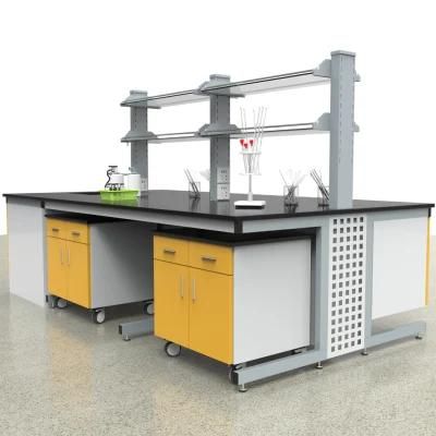 High Quality Hot Sell Pharmaceutical Factory Steel Physical Laboratory Bench, Good Quality, Good Price Bio Steel Chemistry Lab Furniture/