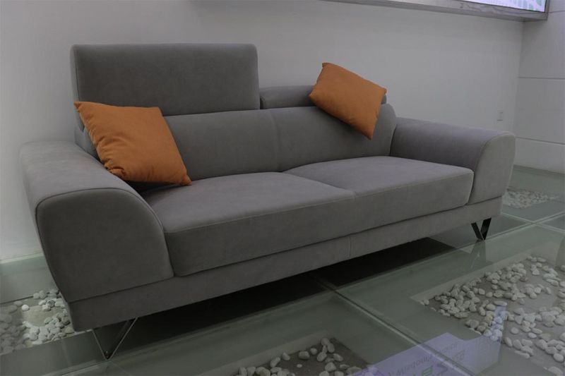 Modern Ordic Furniture Living Romm Fabric Sofa Customizable Factory Provided Living Room Furniture (10010-3P)