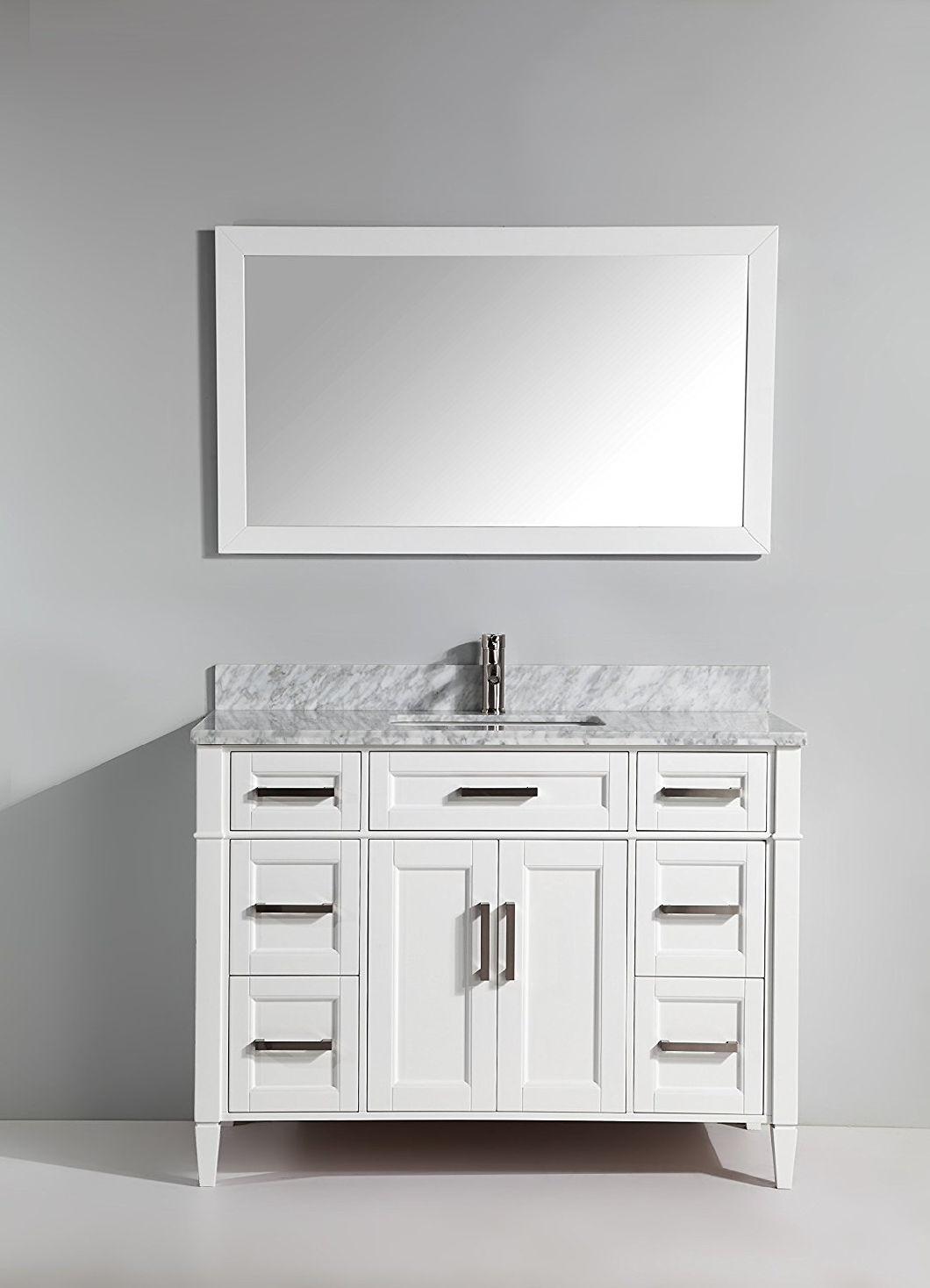 48 Inch Used Solid Wood Bathroom Vanity