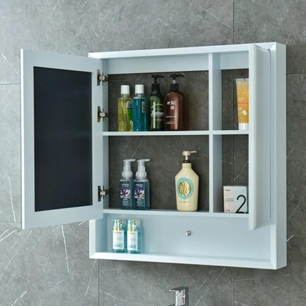 Modern Single Sink Bathroom Cabinet Home Furniture LED Mirror Bathroom Vanity