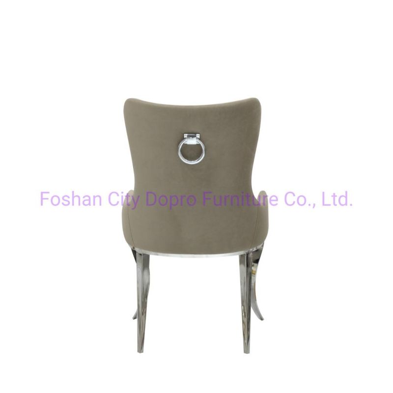 New Modern Metal Chair Stainless Steel Chair for Home and Hotel