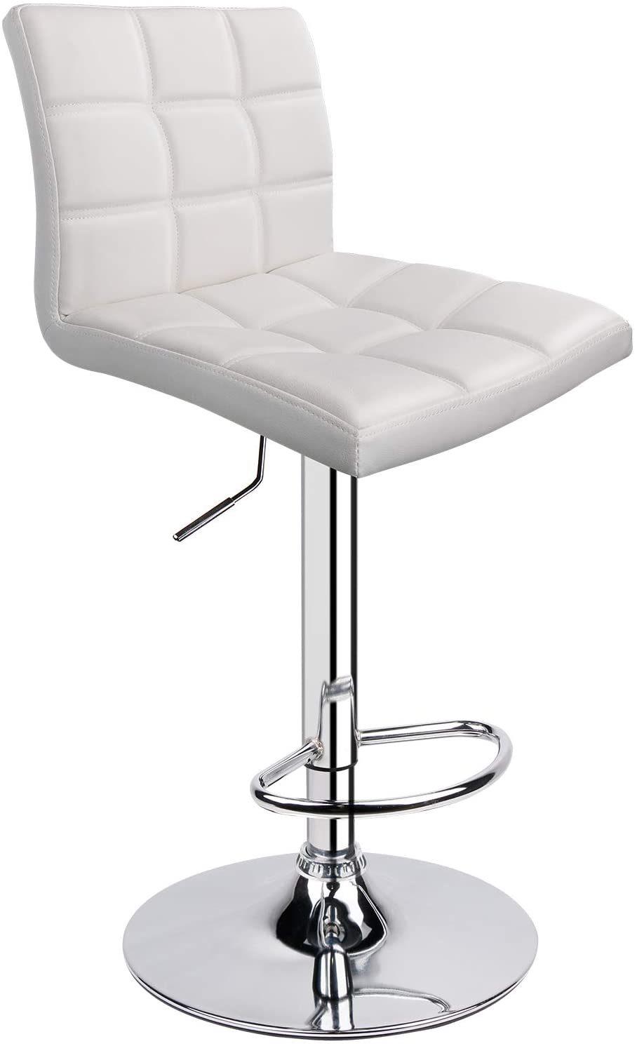 Black Swivel PU Adjustable Bar Chair and Stool