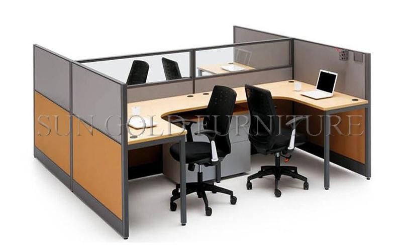 Good Quality U Shape Office Worstation Multifunctional Office Desk Sz-Wsj007