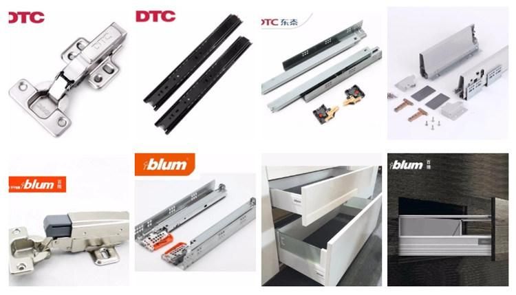 European Frameless Style Modern Thermofoil Kitchen Cabinets Made in China
