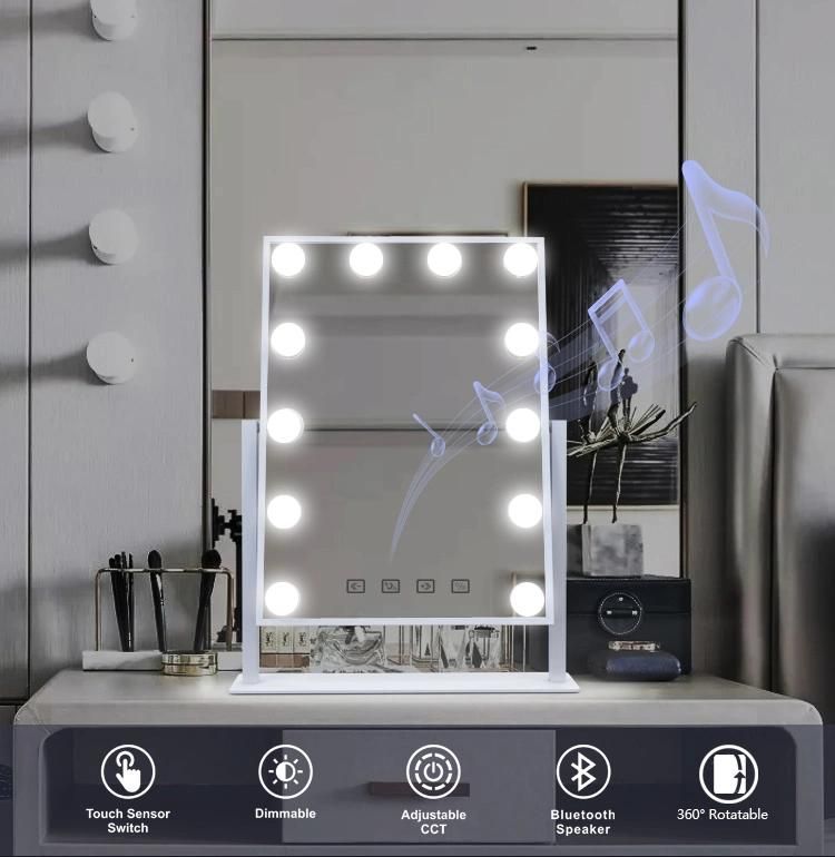 Newest Desktop Hollywood Vanity Mirror Salon Furniture for Bedroom