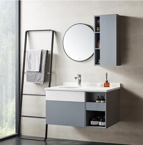 Modern Melamine Bathroom Mirror Cabinet