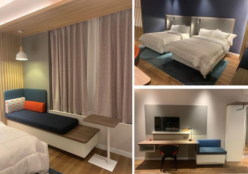 Hotel Standard Single King Rooms Furniture in High-End Finishes for Hospitality Contractors