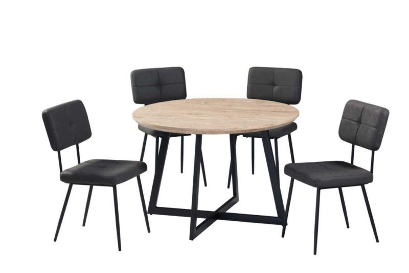 Hot Selling Home Restaurant Bar Furniture Round Table Dining Restaurant MDF Table Dining Table