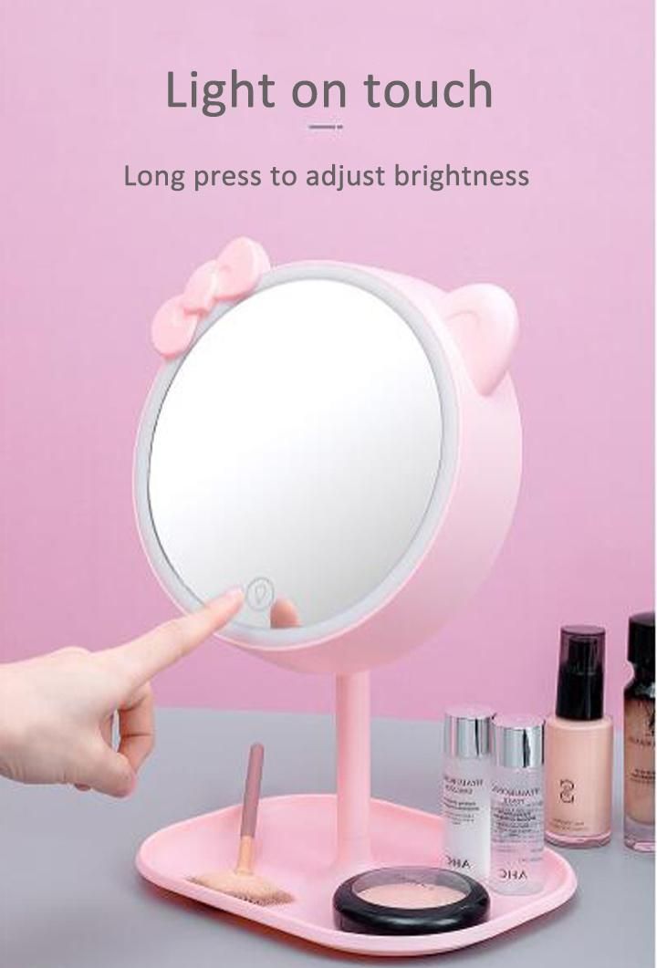 New Arrival LED Makeup Mirror Lighted Cosmetic Smart Touch Screen Mirror