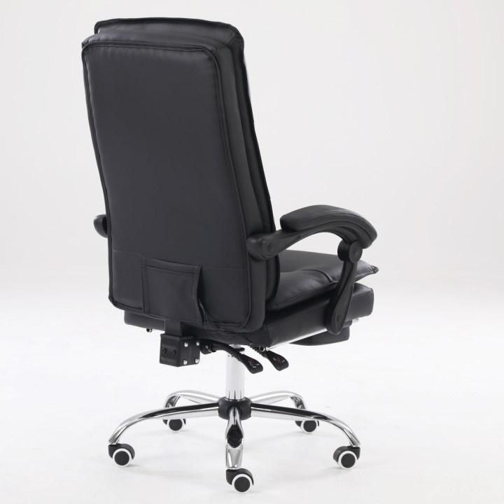 Latest Swivel Executive Commercial Furniture High End Adjustable Executive Lift Office Chair with Footstool