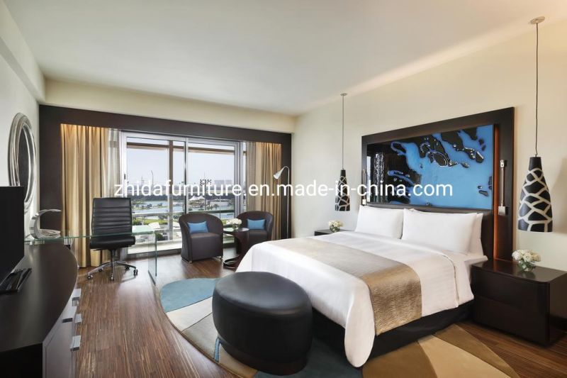 Factory Customized Modern Hotel Used Luxury Wood Bedroom Furniture Sets