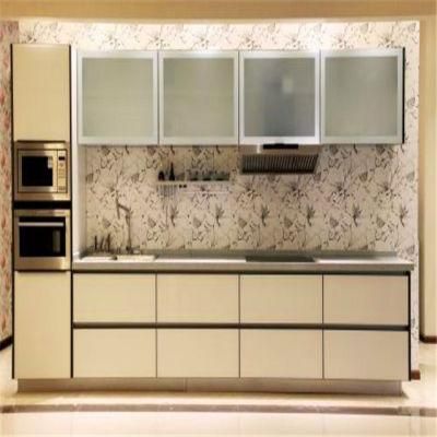 Solid Wood Kitchen Cabinet Pretty Oak Wood Veneer White Kitchen Cabinet