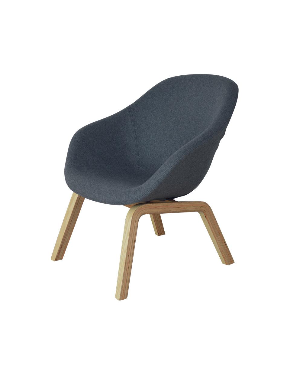 Modern Furniture Round Back Leisure Reclining Style Lounge Solid Wood Legs Armchair Dining Chairs