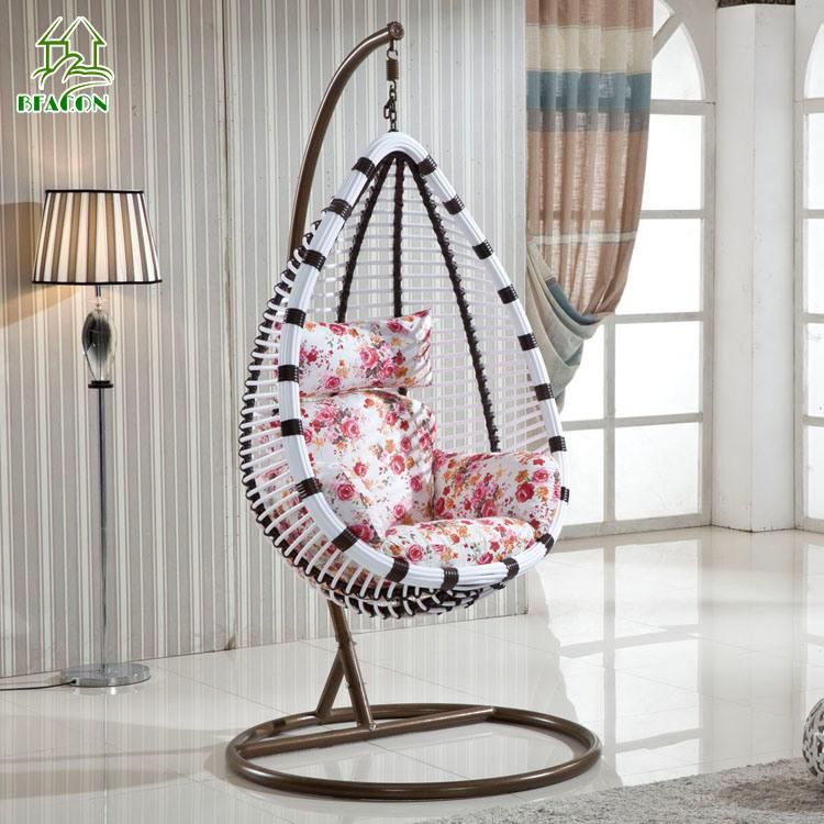 Modern Outdoor Design Garden Cheap Wicker Hanging Home Egg Swing Chair