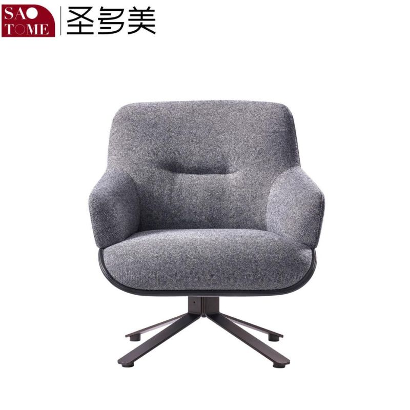 New Style Metal Steel Fabric/Leather Leisure Sofa Chair