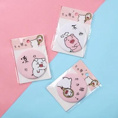 Customizable Cute Cartoon Pocket Mirror, Pocket Mirror Round, Custom Pocket Mirror