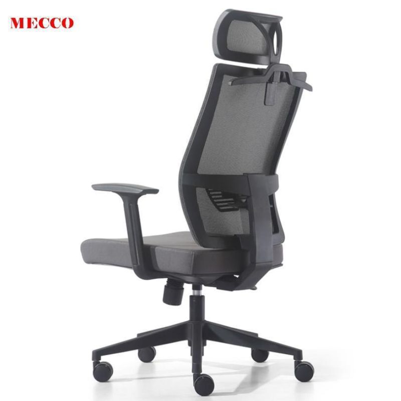 Stable Quality Desk Chair Simple Design High Back Mesh Chair with Hanger Office Chair