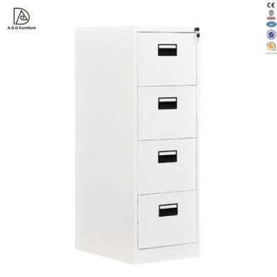 Modern Furniture 4 Drawer Durable Vertical Steel Filing Cabinet