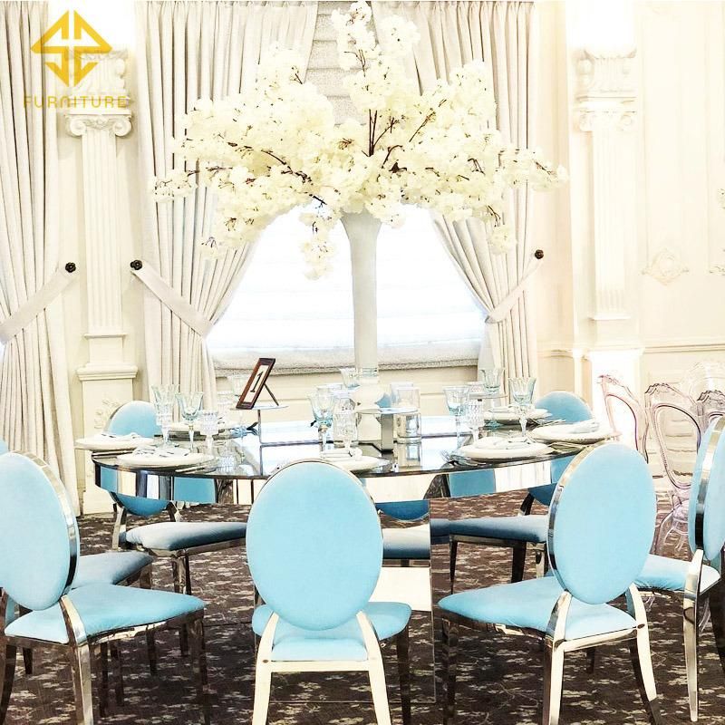 Hot Sale Cheap Price Wedding Gold Stainless Steel Dining Chair for Sale