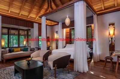 Commercial Hotel Villa Apartment Bedroom Furniture Living Room Furniture Set King Bed Wooden Furniture