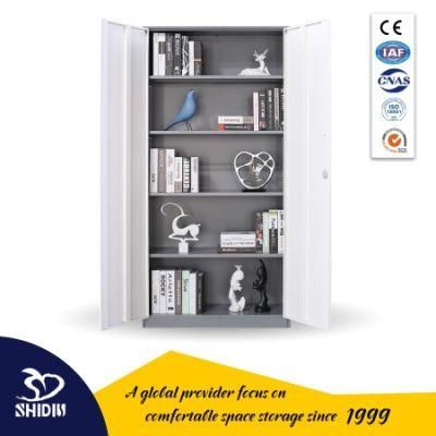 Factory Price for Swing Door Metal Shelved Cabinet Modern Office Bookcase with Doors