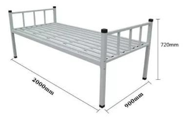 Metal Loft Single Tube Bed