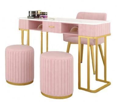 Nail Table Station Furniture Manicure Portable Modern Salon Cheap Tables Sets Tech Nails Desk