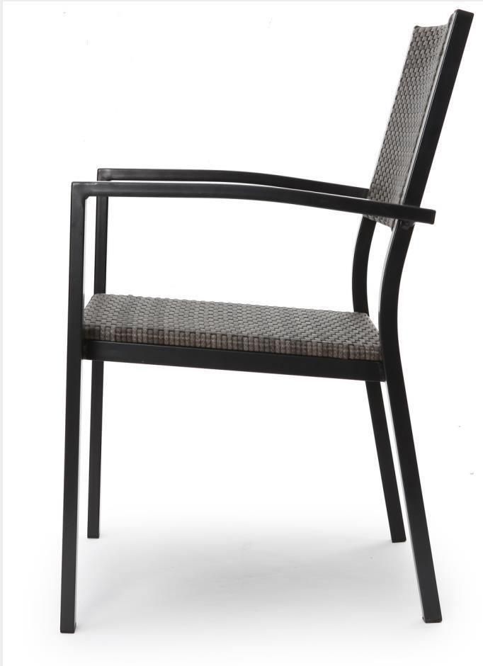 Modern Furniture High Quality Rattan Patio Chair for Outdoor with Hand Made PE Rattan Dining Chair