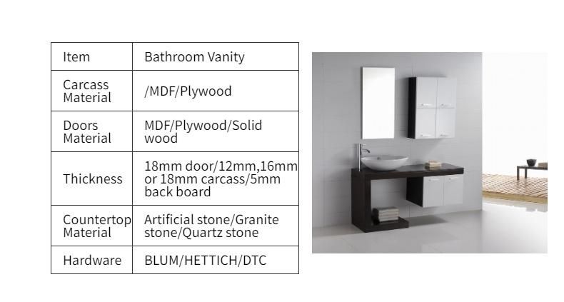 Modern Wall Mounted Floating Bathroom Furniture Design Bathroom Cabinet Vanity