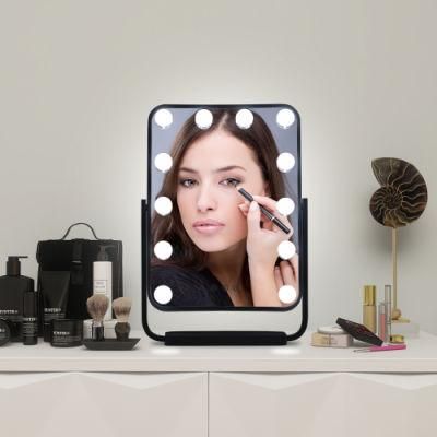 Make up Furniture LED Bulbs Mirror with Touch and 3 Tone Lights