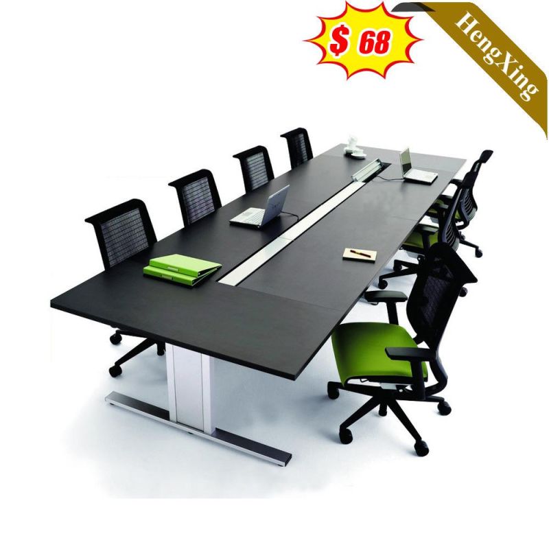 Commercial Sitting Room Boardroom Modern Wooden Furniture Office Training Desk Board Meeting Table and Chairs