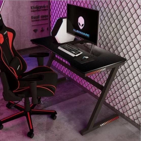 Office Computer Gaming Desk Gaming Chair Table Gd29 Popular Home PC Desk Modern School Furniture