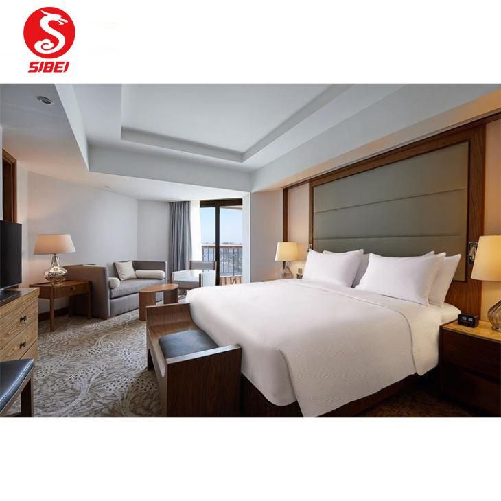 Hotel Furniture 5 Star Modern Hotel Bedroom Furniture Wood Furniture Supplier