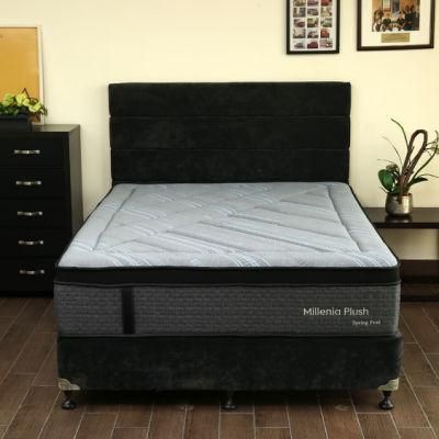 Eb21-5 Single Size Comfort and Modern Pillow Top Pocket Spring Mattress with Memory Foam