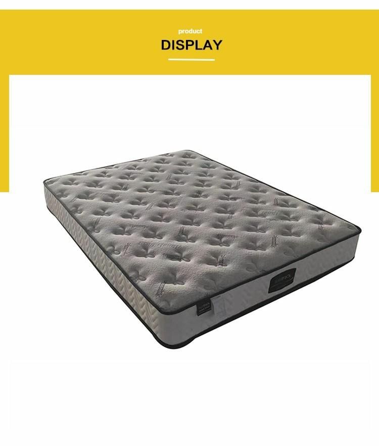 New Style Modern Bedroom King Size Latex Cotton Pocket Spring Bed Mattress for Sale