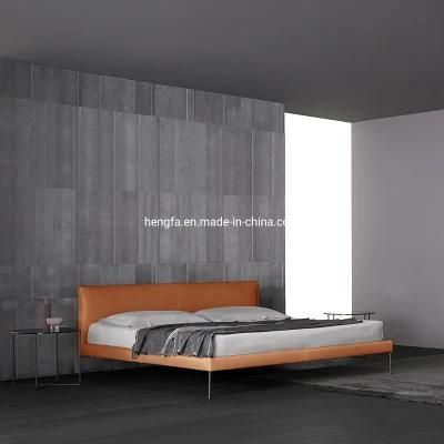 Luxury Design Full Size Bedroom Sets Furniture Leather Bed