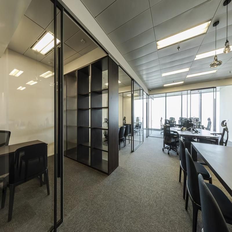 Office Partition, Wall Width 30mm, Aluminum Frame Glass Wall