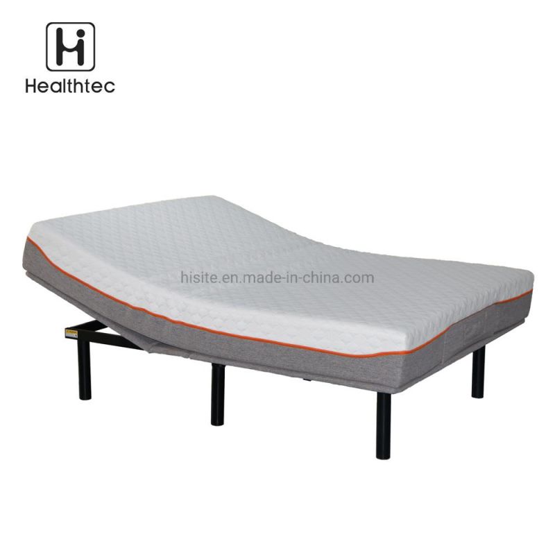 Wholesale Modern Fabric Bedroom Furniture Wireless Remote Adjustable Bed