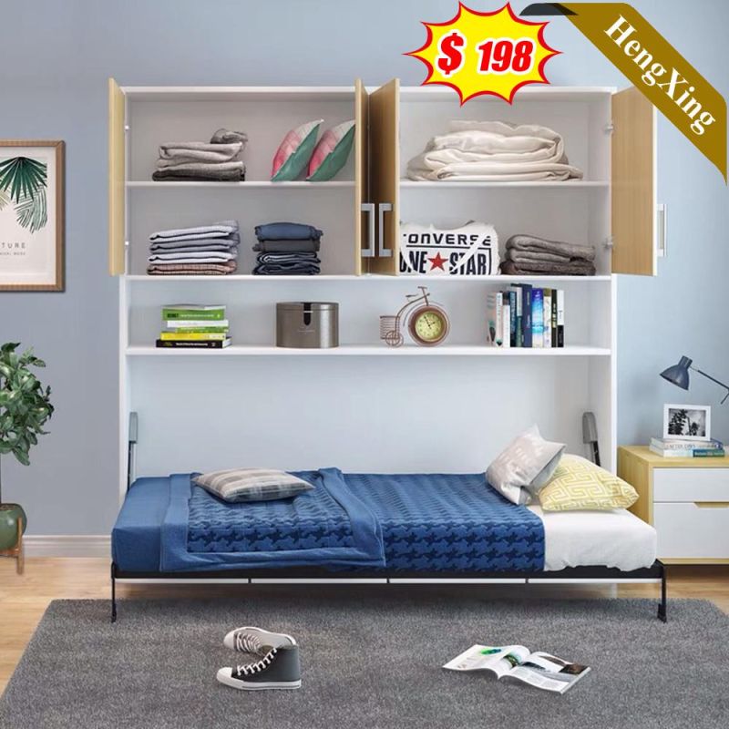 Home Furniture Modern Wall Mounted Space Saving Transformer Murphy Folding Bed