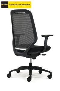 Mesh Office Chair Swivel with Headrest Full Seat and Back