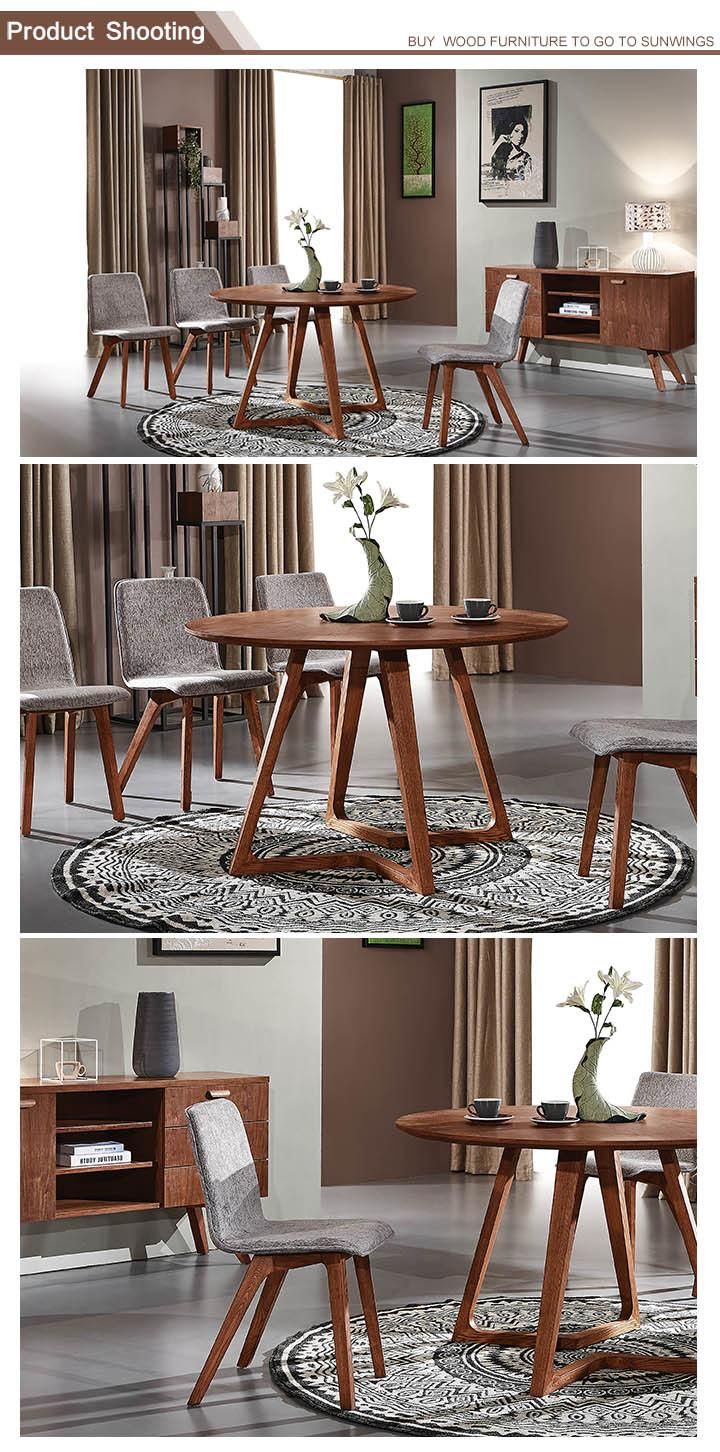 The Nordic Creative Solid Wood Dining Table