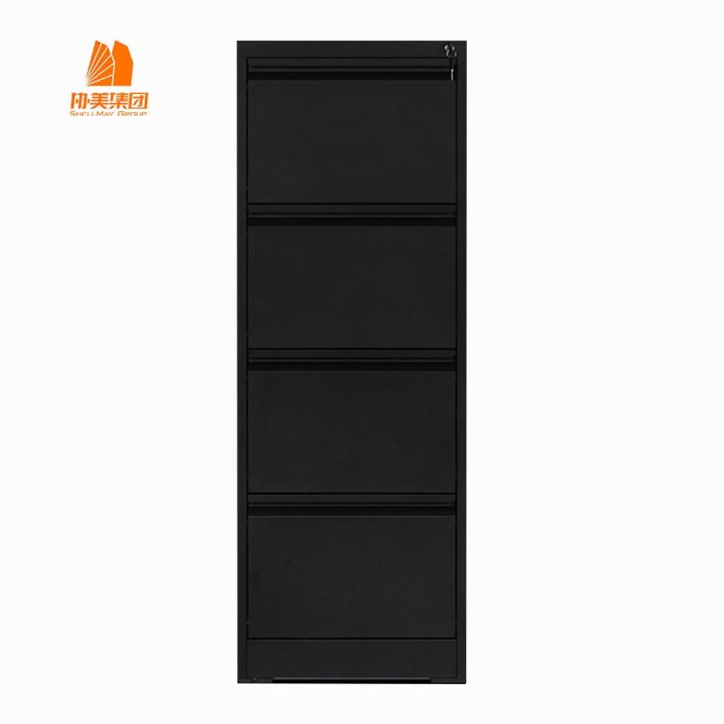 Vertical Filing Cabinet with 3 Push-Puling Door, Customized Modern Furniture