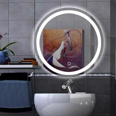 Bathroom LED Mirror Bathroom Mirrors with LED Lights Contemporary Style Bathroom LED Lighted Dressing Mirror