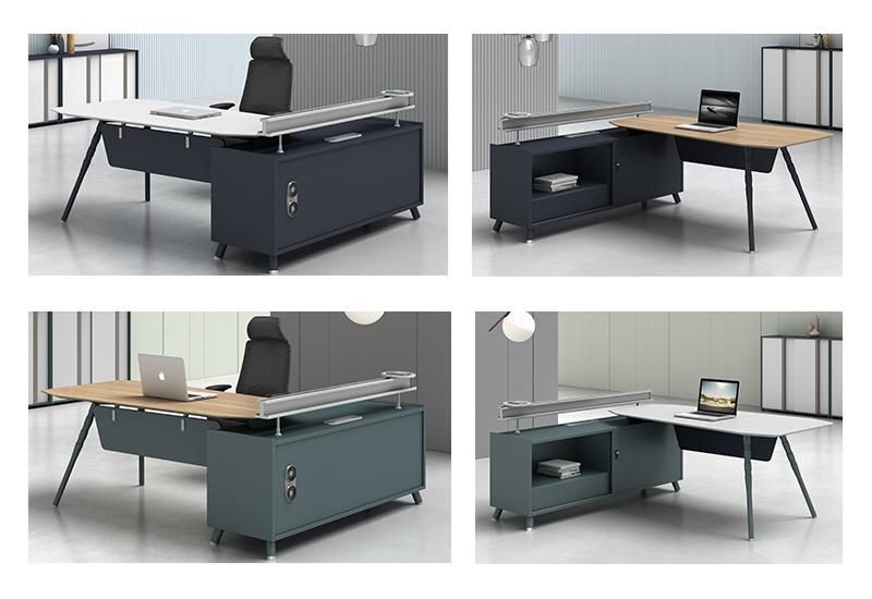 High Quality Modern Design Furniture L Shaped Executive Office Desk