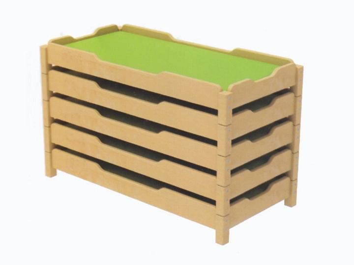 Cheap Price Wooden Kids Bed Kindergarten Furniture for Sale