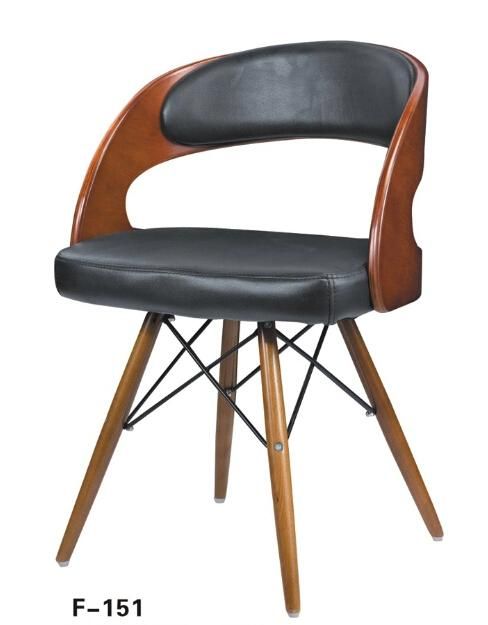 Modern New Design Wooden and Leather Leisure Chair (SZ-LCF151)